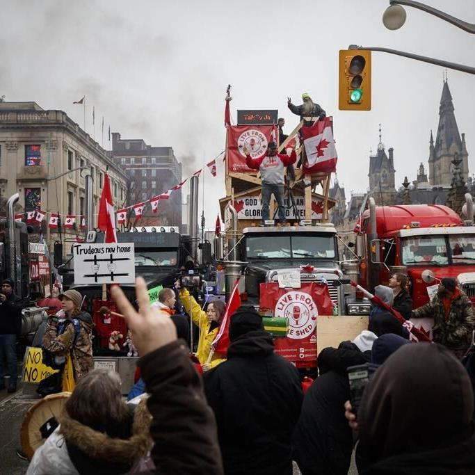 'Freedom Convoy' protesters voted ºÃÉ«tvNewsmaker of the Year